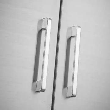 Outdoor Kitchen Doors Stainless Steel,31" W by 24" H Double Access Door,Flush Mount for Outdoor Kitchen and BBQ Island