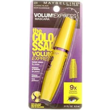 Maybelline Volum' Express The Colossal Mascara - Classic Black - 2 Pack