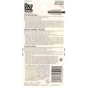 Maybelline Volum' Express The Colossal Mascara - Classic Black - 2 Pack