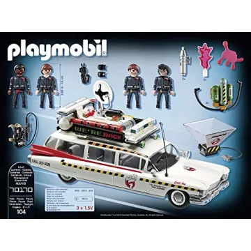 Playmobil Ghostbusters Ecto-1A Vehicle for Kids