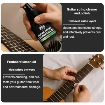 DINGSEN Guitar Cleaning Kit for All String Instruments