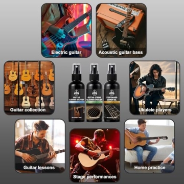 DINGSEN Guitar Cleaning Kit for All String Instruments