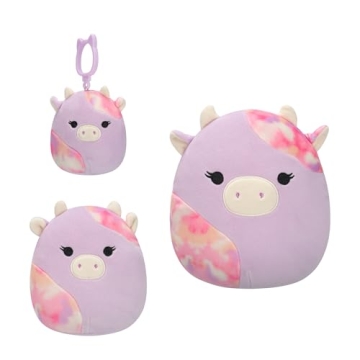 Squishmallows Suri Sunset Cow 3-Pack for All Ages