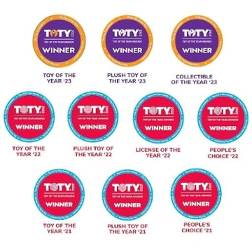 Squishmallows Suri Sunset Cow 3-Pack for All Ages