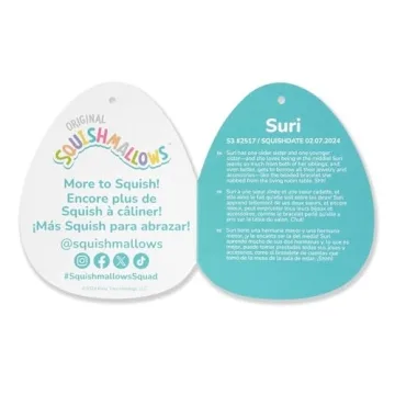 Squishmallows Suri Sunset Cow 3-Pack for All Ages