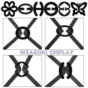 FFNIU Bra Strap Clips for Adjustable Comfort and Style