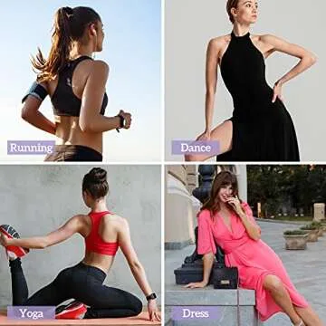 FFNIU Bra Strap Clips for Adjustable Comfort and Style