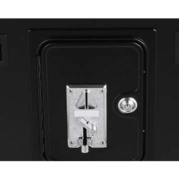 TOP US VIDEO ARCADES Full Size Commercial Grade Cocktail Arcade Machine 2 Player Retro 412 Games 22" LCD Screen Tempered Glass 2 Stools Included 5 Year Warranty Black