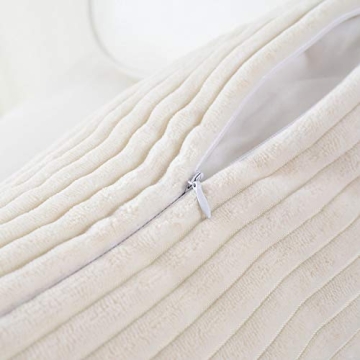 Soft Corduroy Throw Pillow Covers for Cozy Home Decor