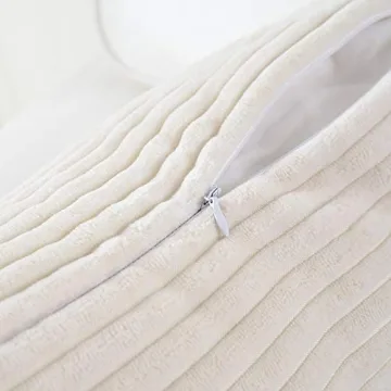 Soft Corduroy Throw Pillow Covers for Cozy Home Decor