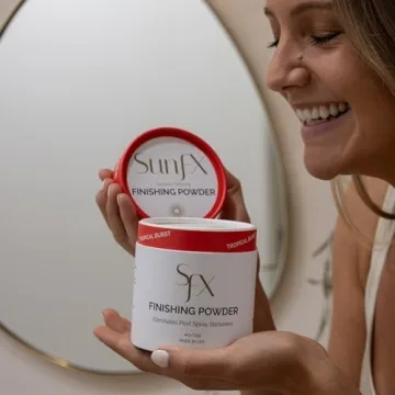 SunFX Post Spray Tan Finishing Powder - Talc Free Shimmer