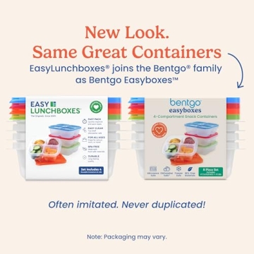 Bentgo Easyboxes - Reusable Bento Food Containers Set
