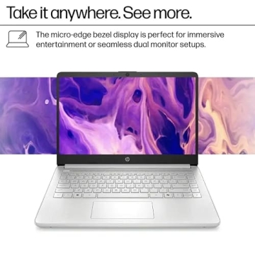 HP 2025 14 inch HD Laptop for Work and Study
