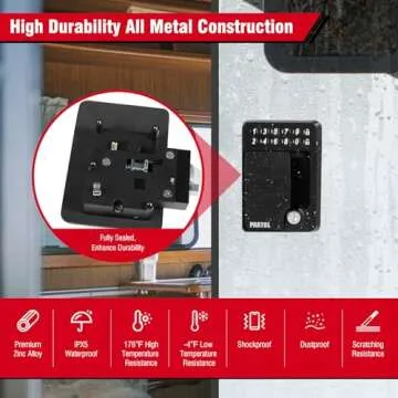 Partol Keyless RV Door Lock with Password Keypad & Remote Access