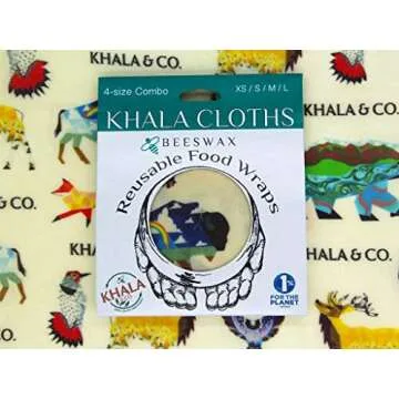 Khala Beeswax Wrap Combo Pack - Eco-Friendly & Sustainable