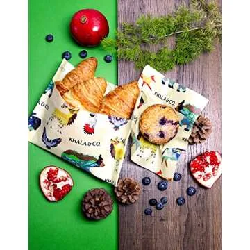 Khala Beeswax Wrap Combo Pack - Eco-Friendly & Sustainable