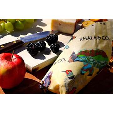 Khala Beeswax Wrap Combo Pack - Eco-Friendly & Sustainable