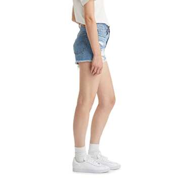 Levi's Women's 501 Original Shorts (Also Available in Plus), (New) Quiet Riot, 25