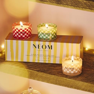 NEOM Winter Wellbeing Trio Candles Gift Set