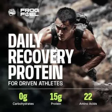 Frog Fuel Power Regular Protein Shot, 15g Protein Nano-Hydrolyzed Grass Fed Collagen, Post Workout, ...