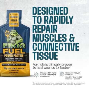 Frog Fuel Protein Shot with 15g Collagen - Great for You!
