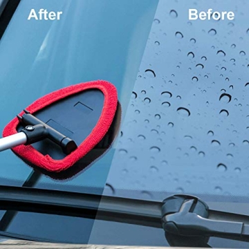 TAKAVU Windshield Cleaner with Extendable Handle