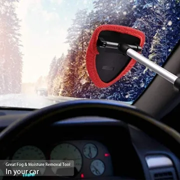 TAKAVU Windshield Cleaner with Extendable Handle