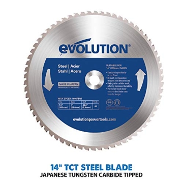 Evolution Metal Cutting Saw 14 Inch Power and Precision
