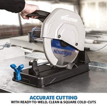 Evolution Metal Cutting Saw 14 Inch Power and Precision