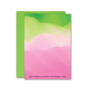 Defying Gravity Changed for Good Valentine's Day Anniversary Friend Greeting Card 5x7 inch w/Envelop...