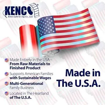 2” Circle Direct Thermal Perforated Stickers Labels for Barcodes, Address, Small Business Labeling, Inventory and Color Coding – Compatible with Zebra, Rollo, Munbyn, and More (Blue, 1 ROLL)