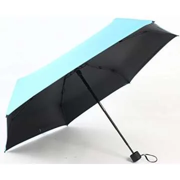 GAOYAING Compact Travel Umbrella Small Lightweight Fun