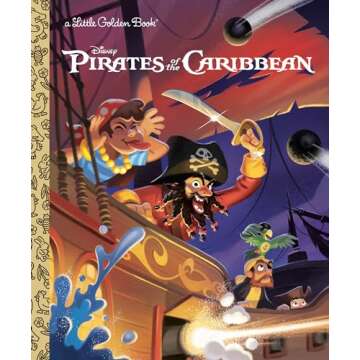 Pirates of the Caribbean (Disney Classic) (Little Golden Book)