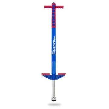 Flybar Maverick Pogo Stick for Kids Ages 5+, 40 to 80 Pounds, Perfect for Beginners, Easy Grip Handl...