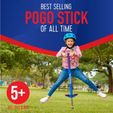 Flybar Maverick Pogo Stick for Kids Aged 5+ Ready to Bounce
