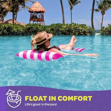 Versatile Pool Floats for Adults - 2 Pack Hammock Style