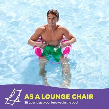 Versatile Pool Floats for Adults - 2 Pack Hammock Style