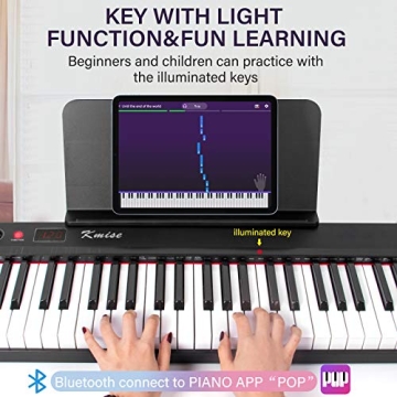 Kmise 88-Key Digital Piano for Beginners and Professionals