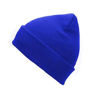 Zando Unisex Cuffed Beanie Cap - Perfect for All Seasons
