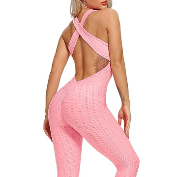 Stylish KIWI RATA One Piece Jumpsuit for Women Gym Wear