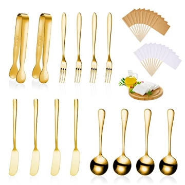Mini Charcuterie Board Utensil Set - Luxury Serving Essentials