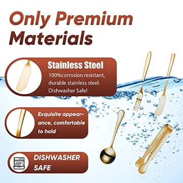 Mini Charcuterie Board Utensil Set - Luxury Serving Essentials