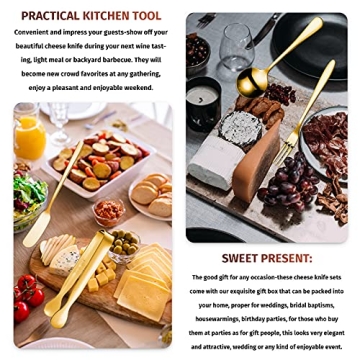 Mini Charcuterie Board Utensil Set - Luxury Serving Essentials