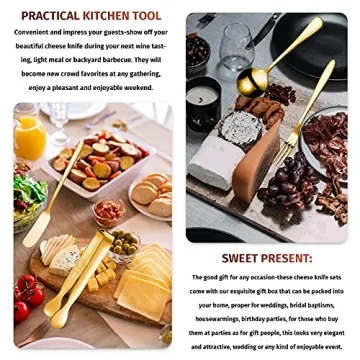 Mini Charcuterie Board Utensil Set - Luxury Serving Essentials