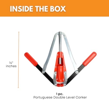 Portuguese Double Lever Corker for Winemaking Fun