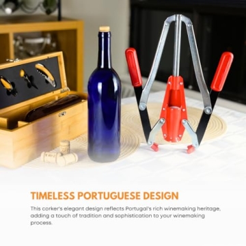 Portuguese Double Lever Corker for Winemaking Fun