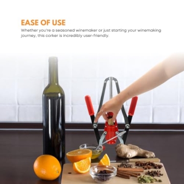 Portuguese Double Lever Corker for Winemaking Fun