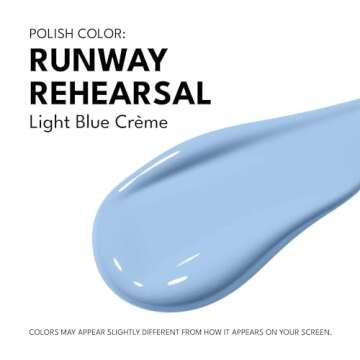 Red Carpet Manicure Fortify & Protect Light Blue Crème Gel Polish for Strong, Healthy Nails - Infus...