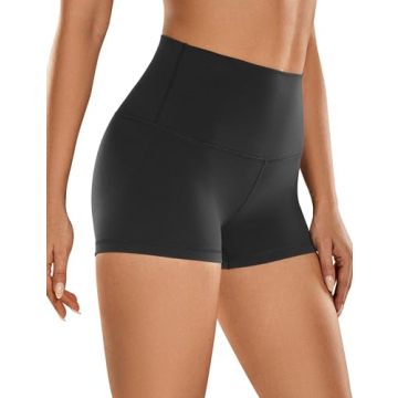 CRZ YOGA Butterluxe High Waisted Biker Shorts for Women