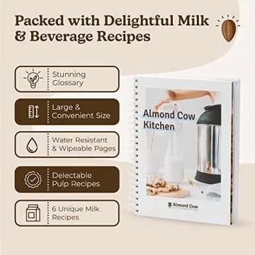 Almond Cow Kitchen Recipe Book - Vegan Recipes for Nut Milk